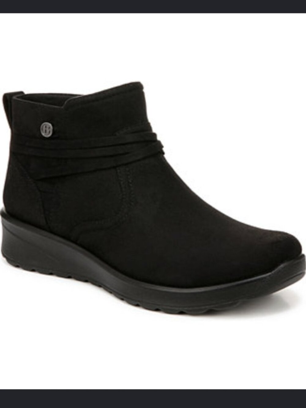 BZees for LifeStride Guest Ankle Booties – Black – Size 7 (BNWT)